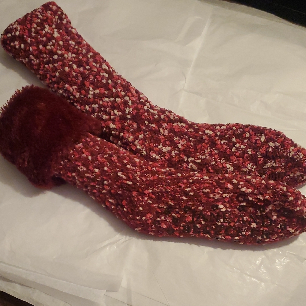 Jane And Bleecker Cozy Slipper Socks Socks One Size